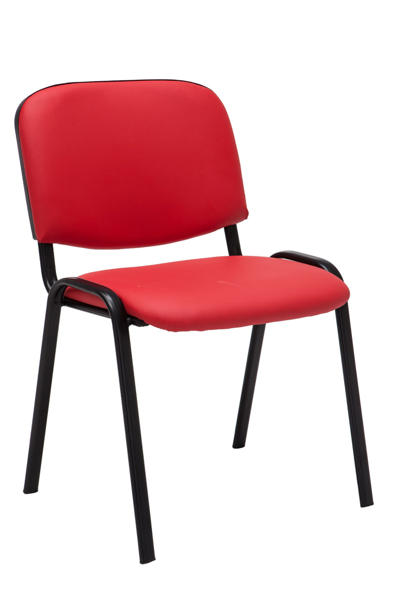 12er set bezoekersstoel Ken Kunstleer