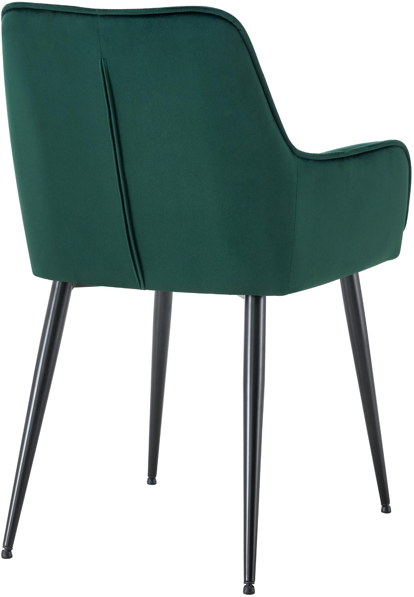 Set van 2 eetkamerstoelen Ferndale fluweel