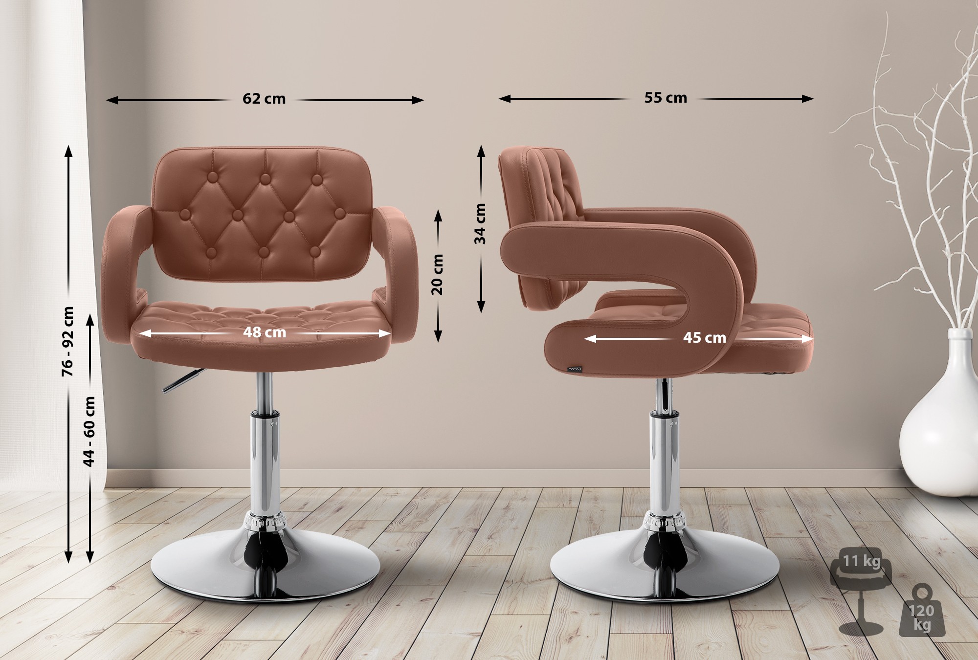 Lounger Dublin Kunstleer