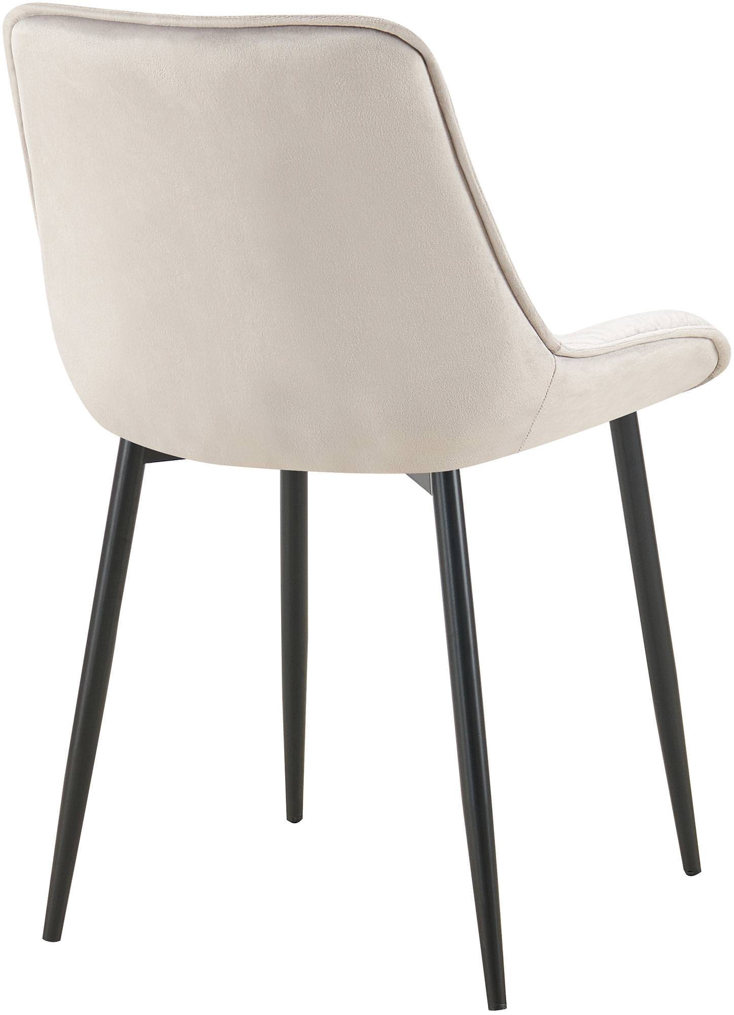 Set van 2 eetkamerstoelen Wallace fluweel
