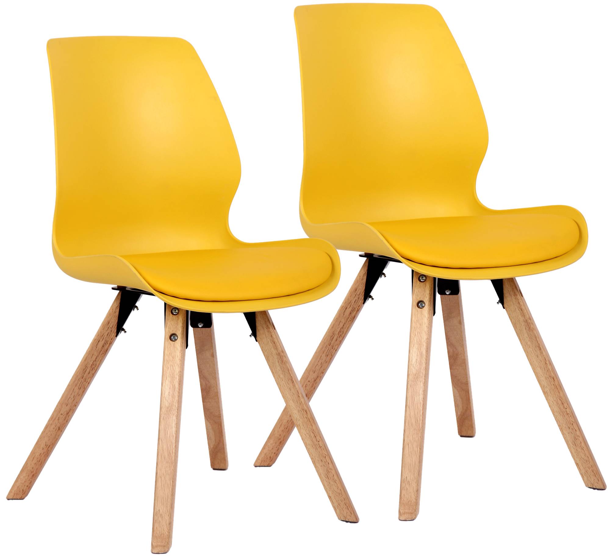 Set van 2 Eetkamerstoelen Luna