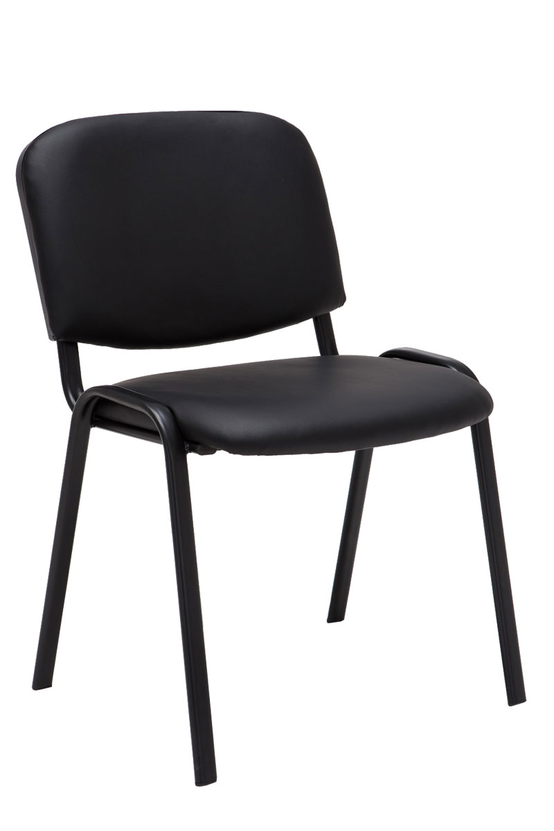 12er set bezoekersstoel Ken Kunstleer