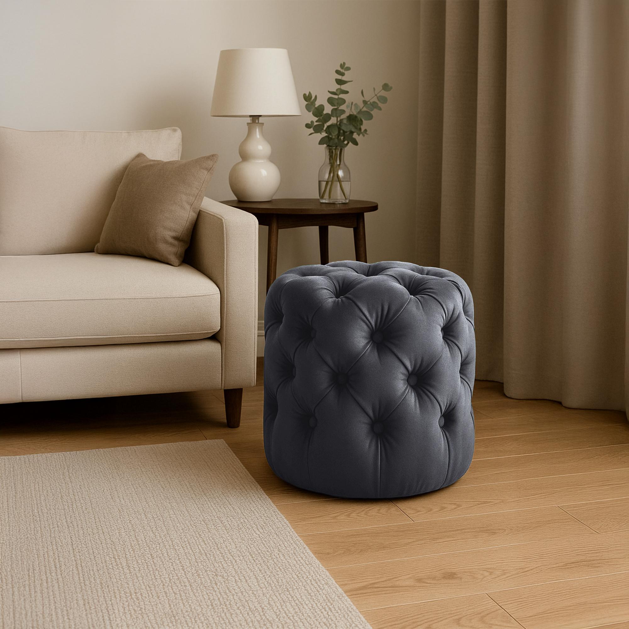 Hocker Drancy Fluweel