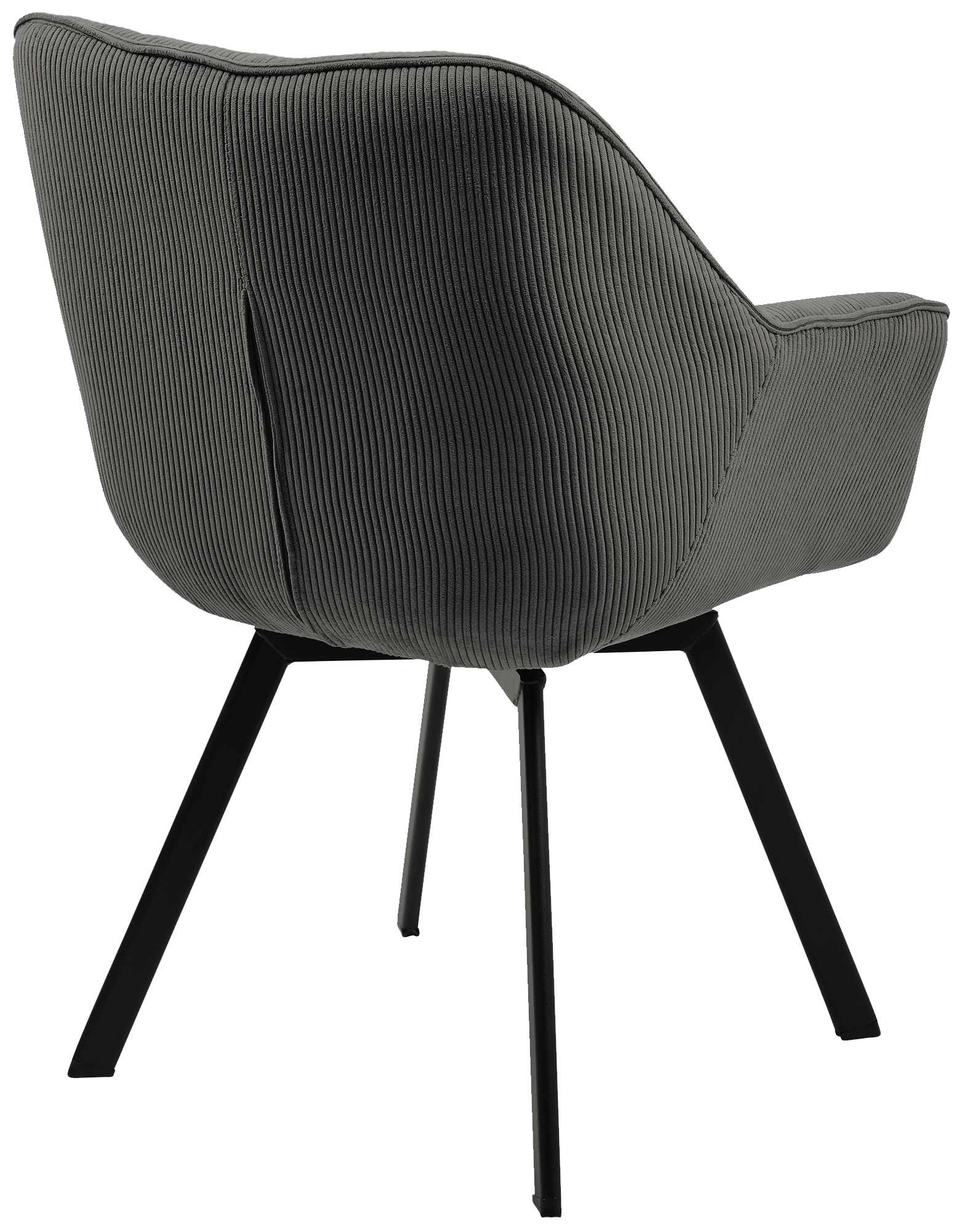 Set van 2 eetkamerstoelen Jordi Cord