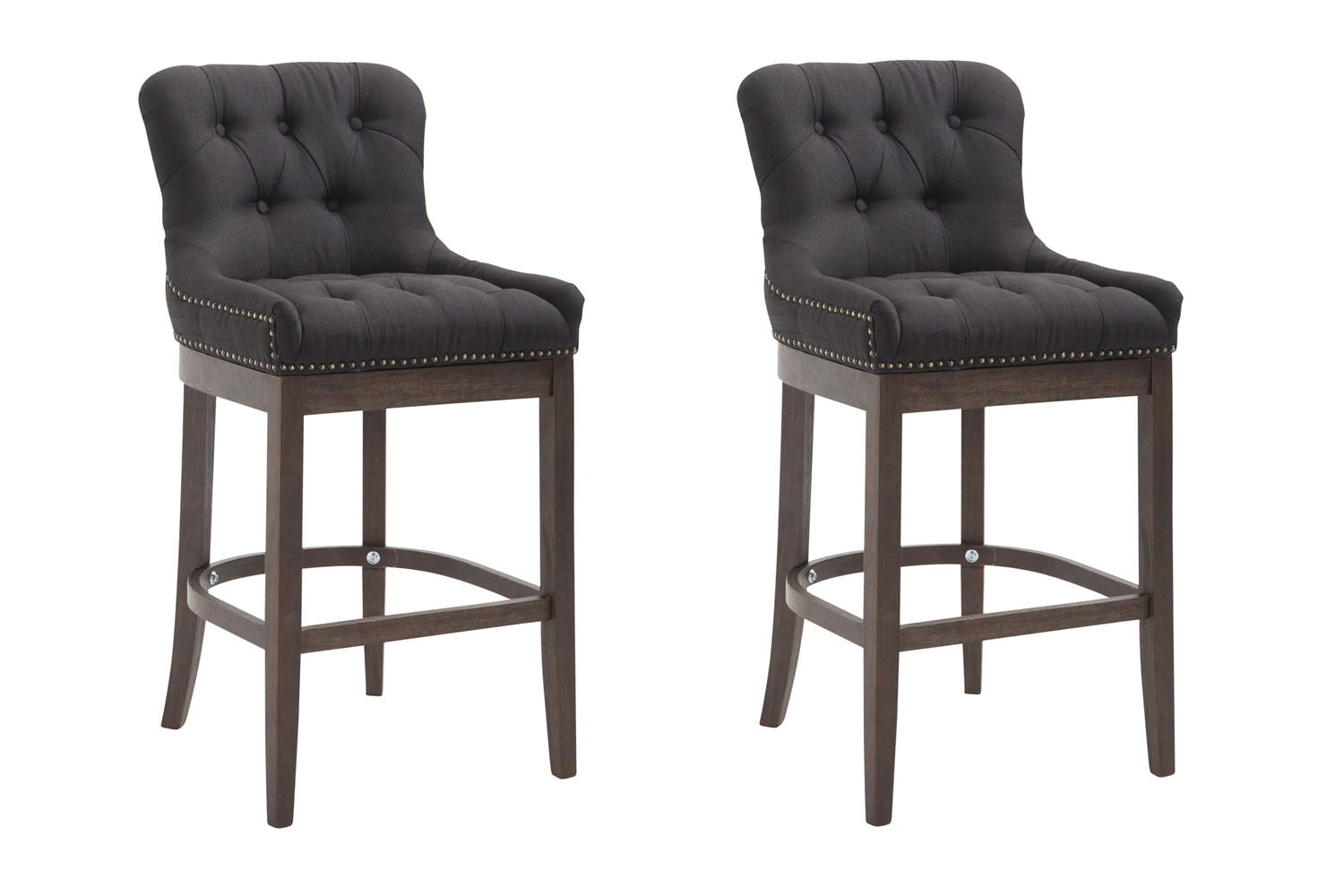 Set van 2 barkrukken Lakewood stof
