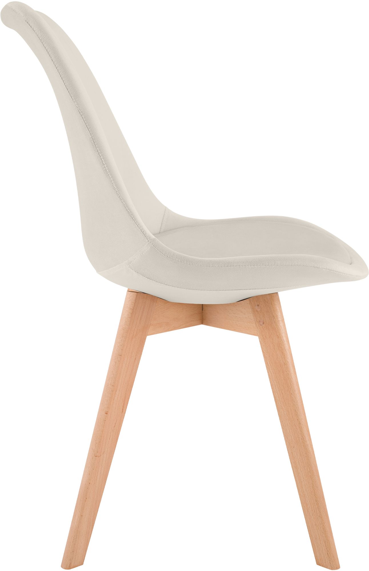 4-delige set Linares eetkamerstoelen