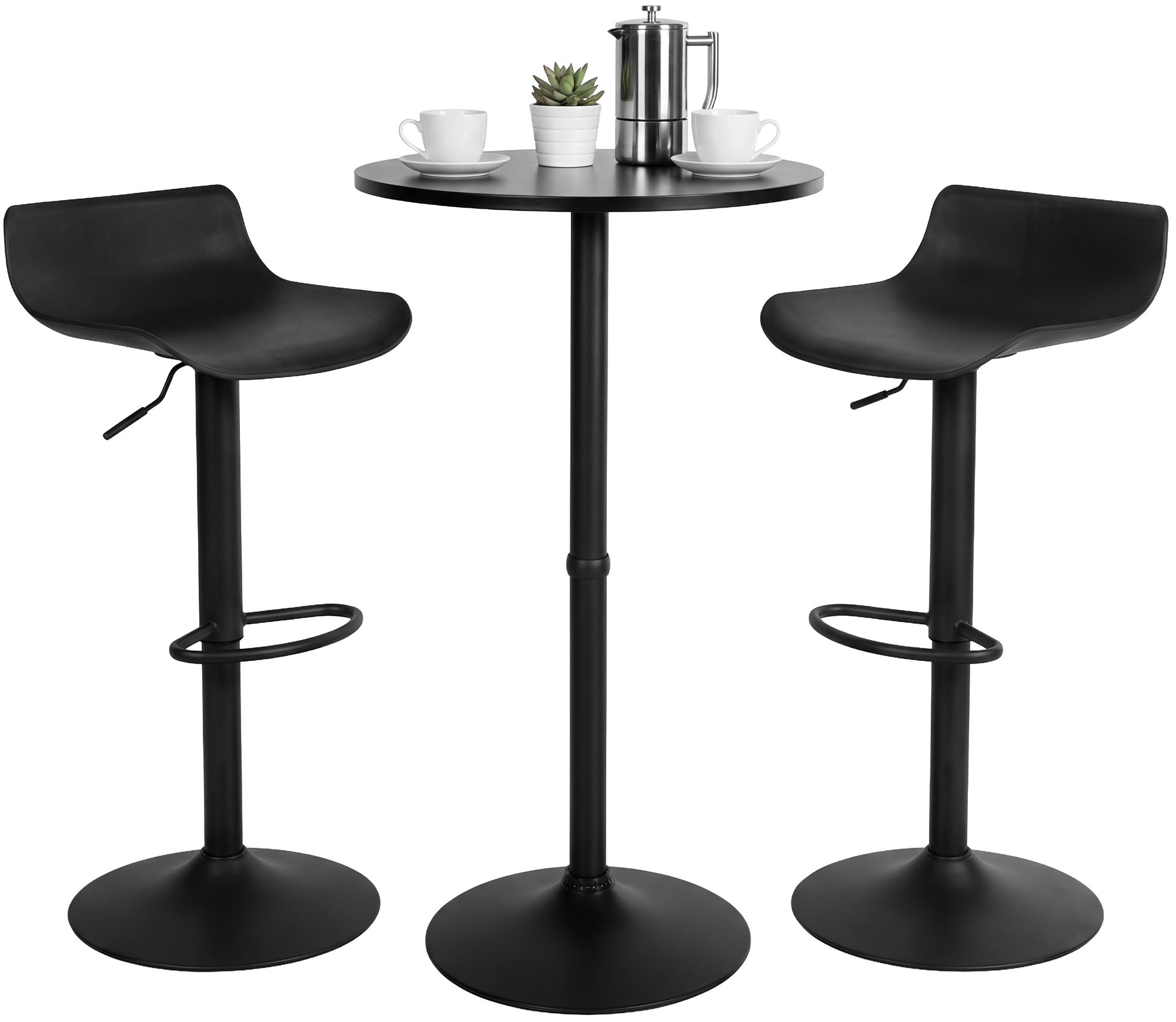 Bartafelset Navo met twee barkrukken