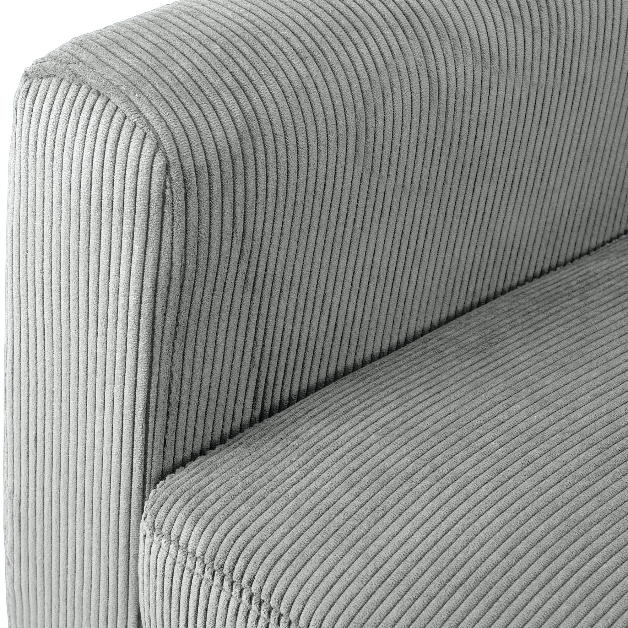Fauteuil Kioni corduroy