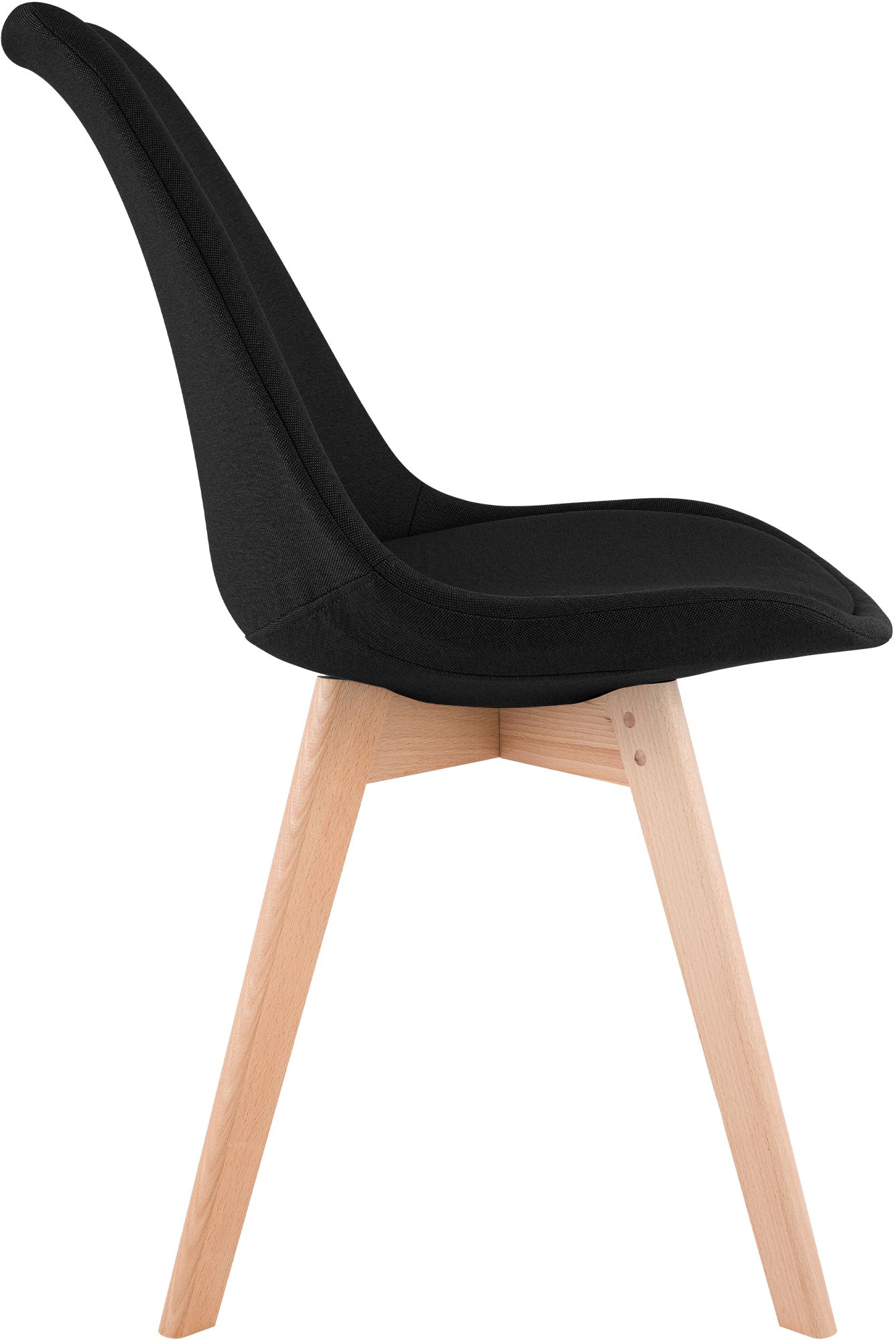 4-delige set Linares eetkamerstoelen
