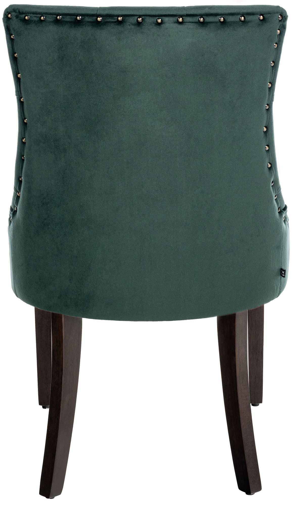 Set van 4 eetkamerstoelen Aberdeen Fluweel