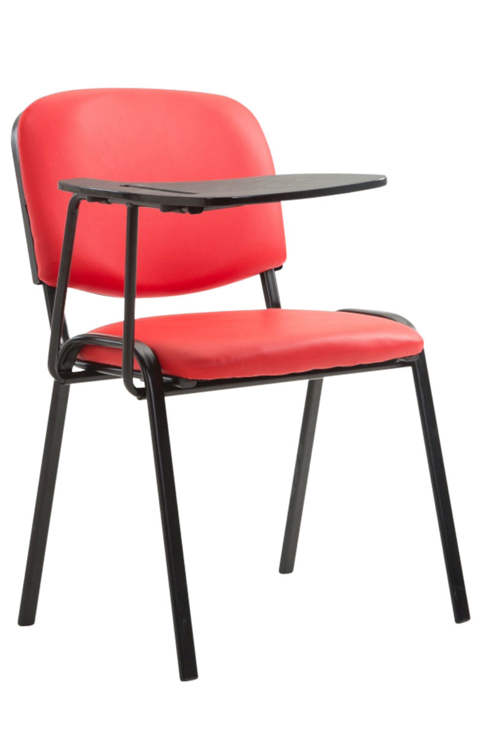 Set van 4 stoelen Ken met klaptafel - Kunstleer