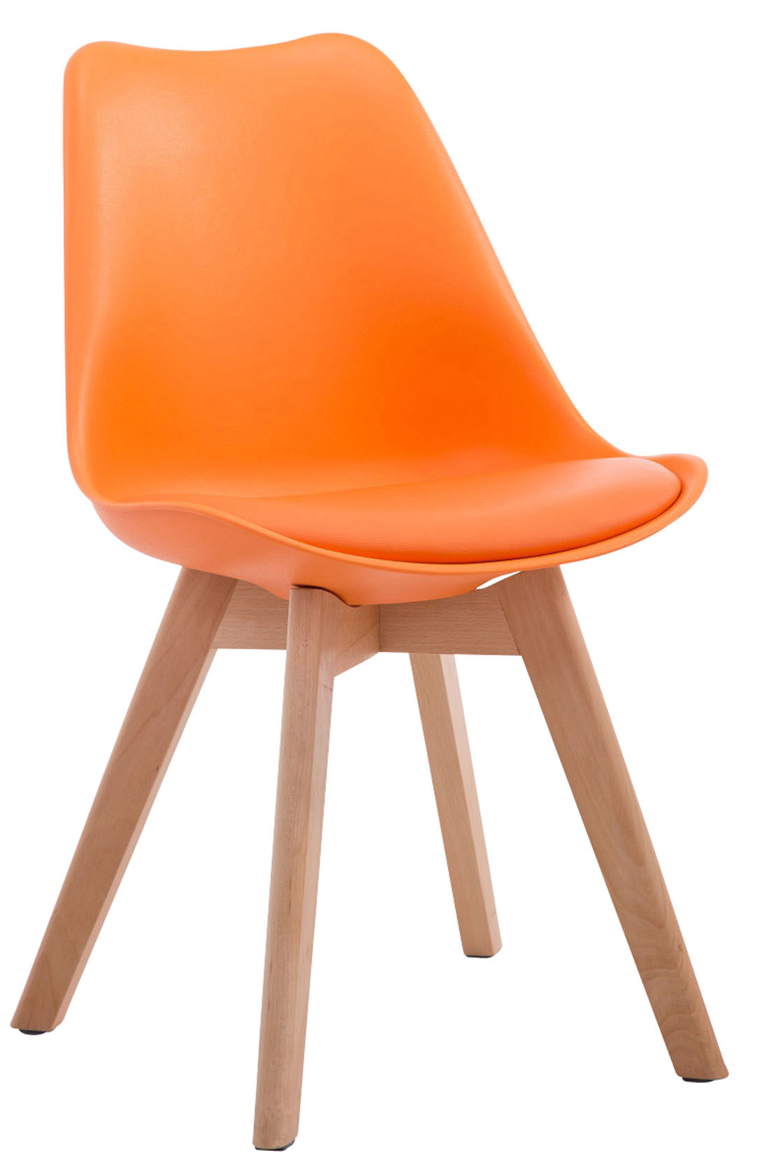 Set van 4 Eetkamerstoelen Borneo - Kunstleer