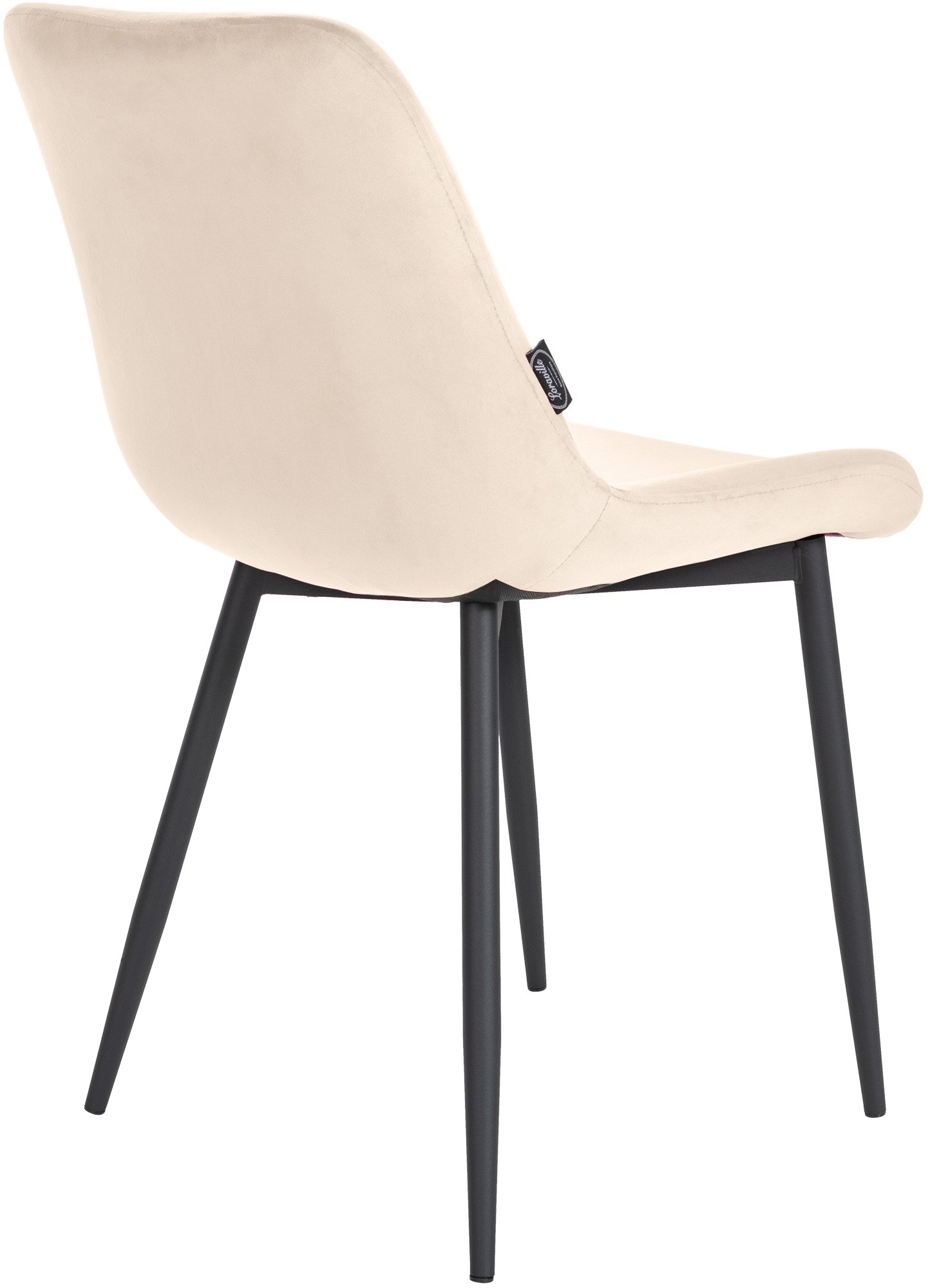 Victoria Eetkamerstoelen Fluweel - Set van 4