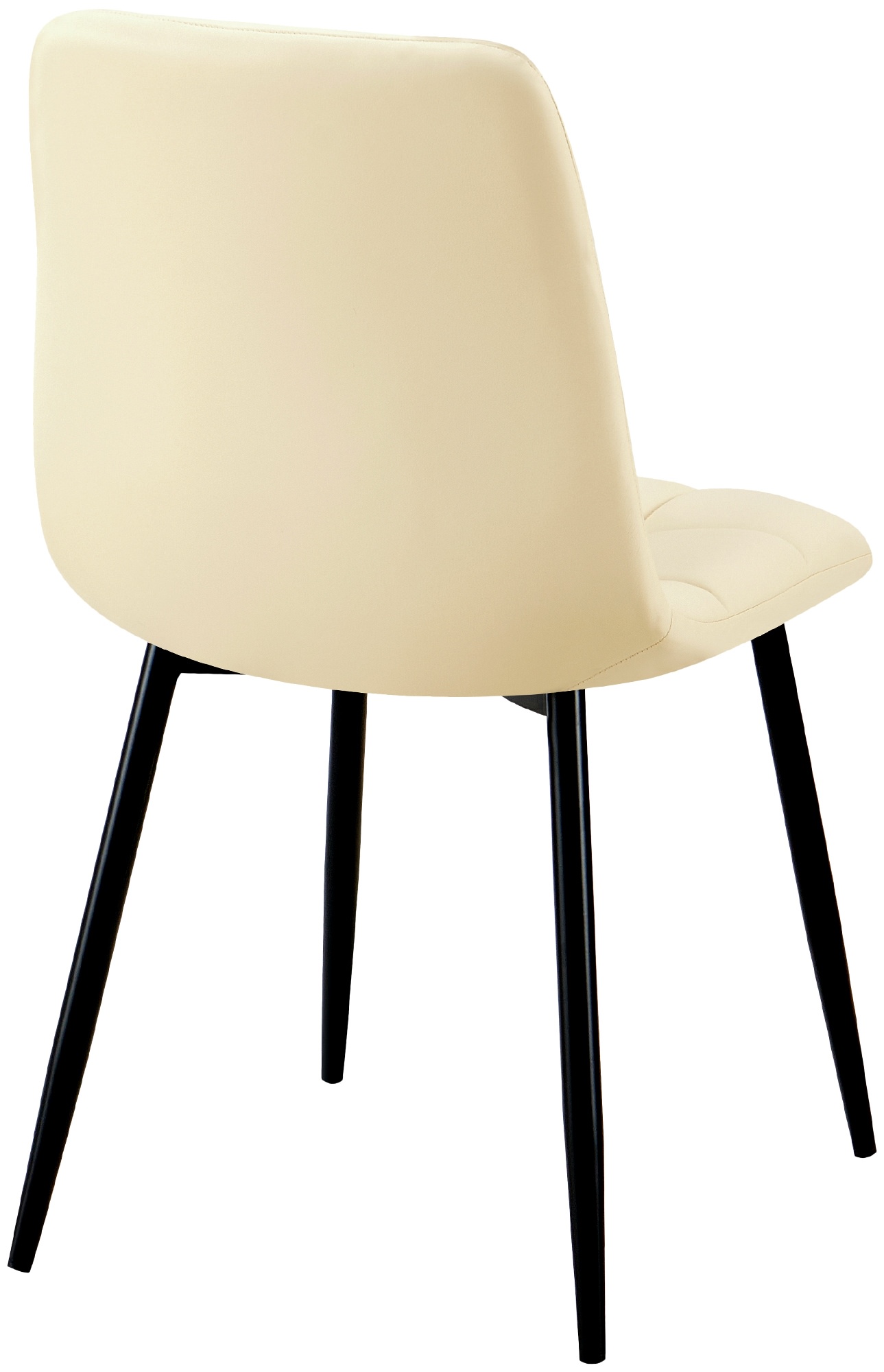 Set van 4 eetkamerstoelen Antibes kunstleer