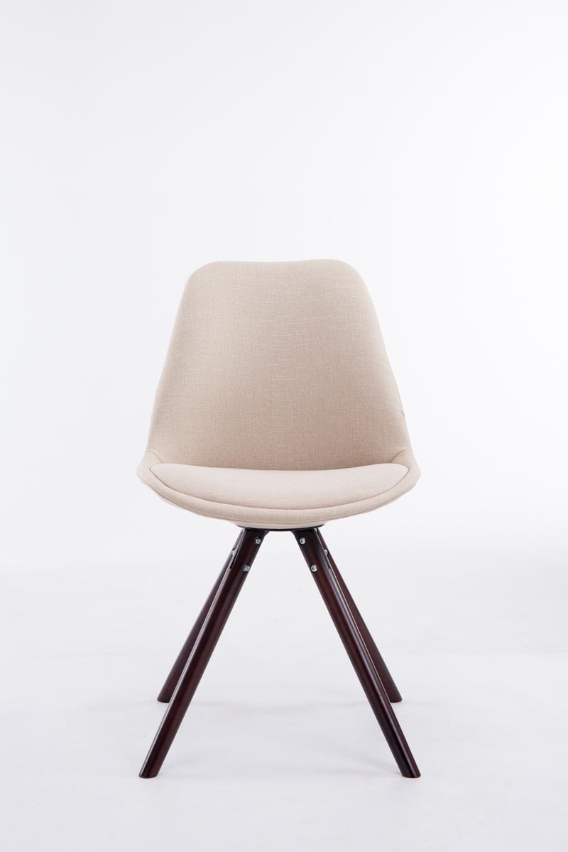 Eetkamerstoel Toulouse Rond frame Stof