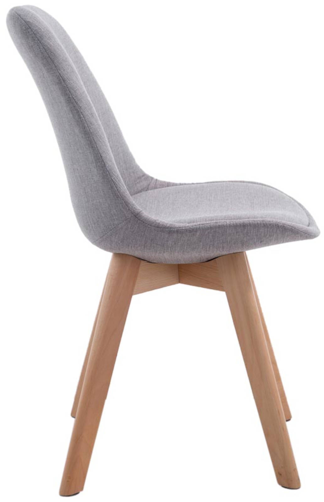 Set van 4 eetkamerstoelen Borneo V2 Stof
