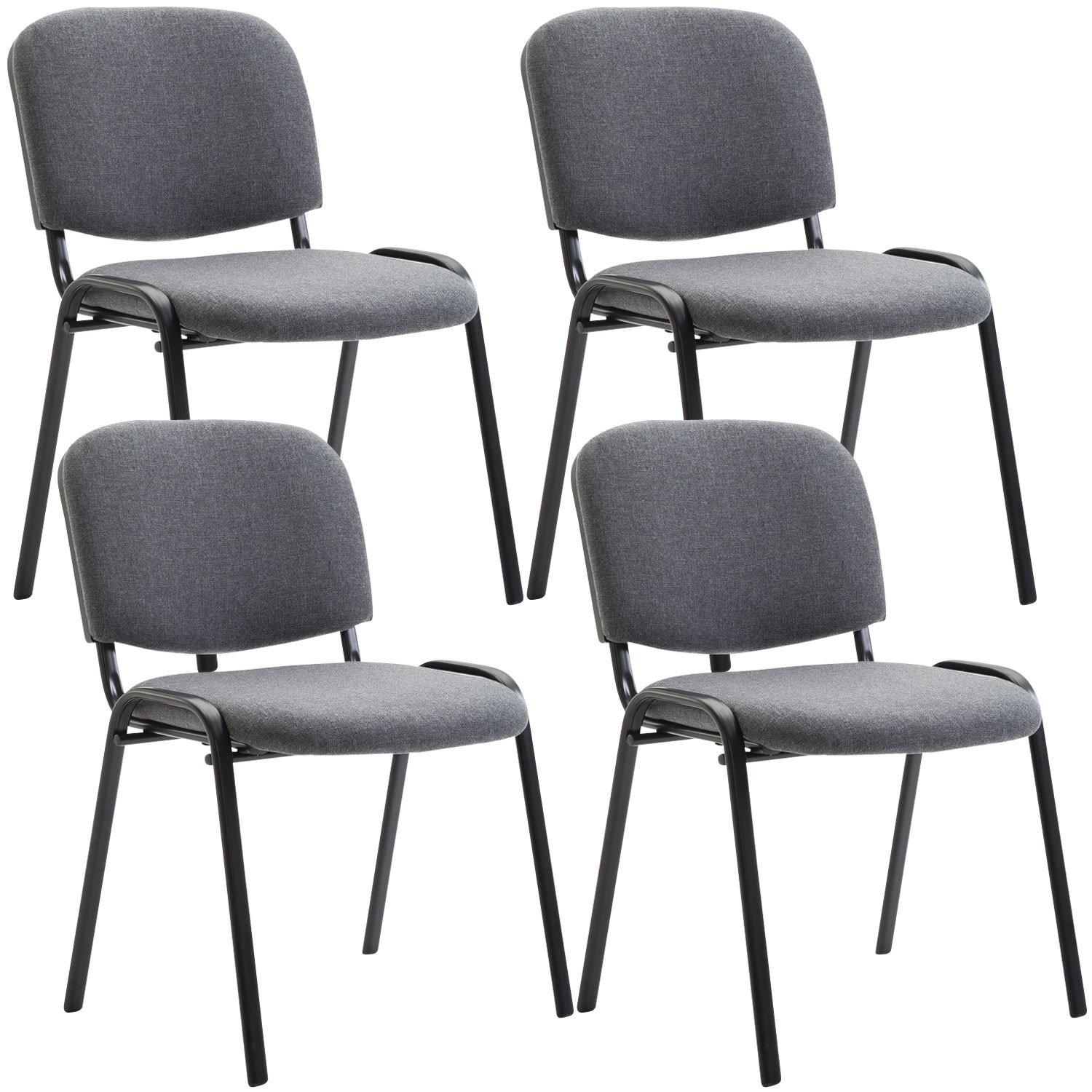 Set van 4 bezoekersstoelen Ken