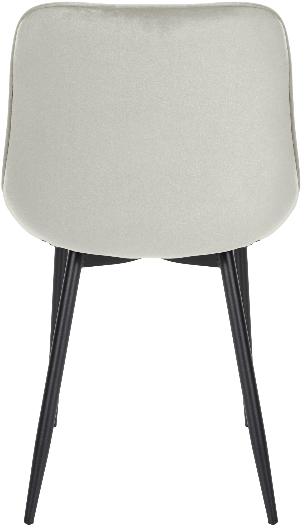 Set van 4 eetkamerstoelen Springs Fluweel
