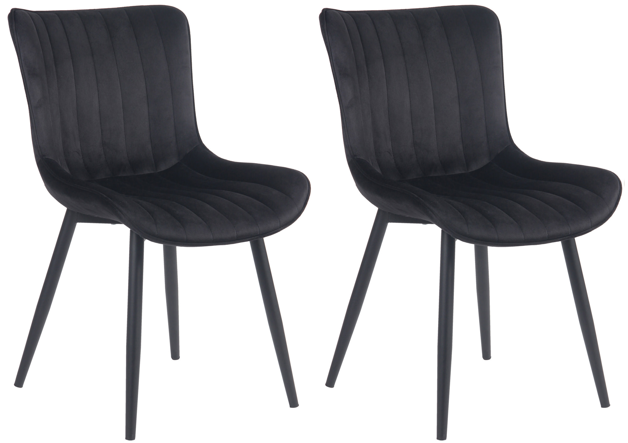 Set van 2 eetkamerstoelen Largo