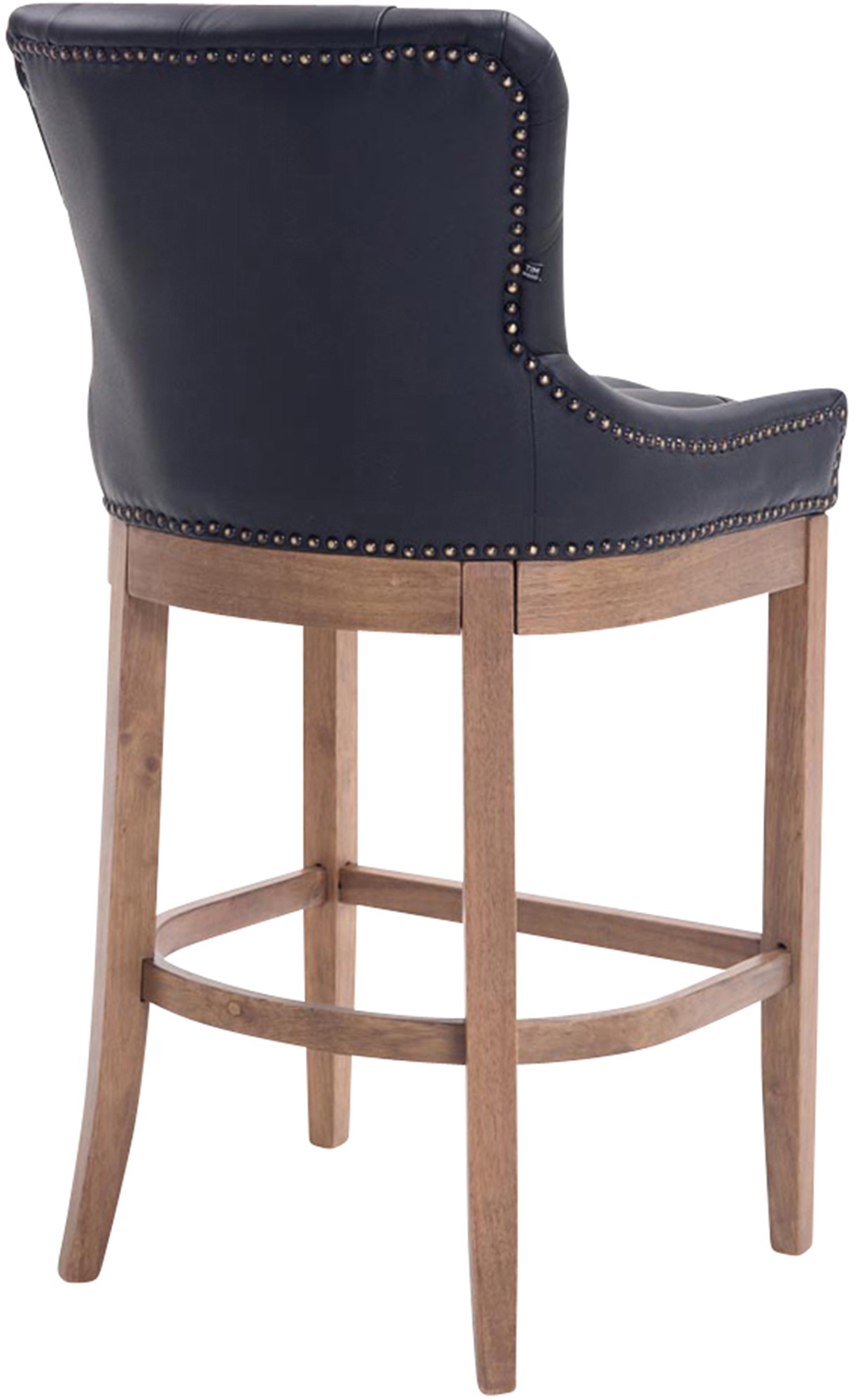 Barkruk Lakewood echt leer Antiek light
