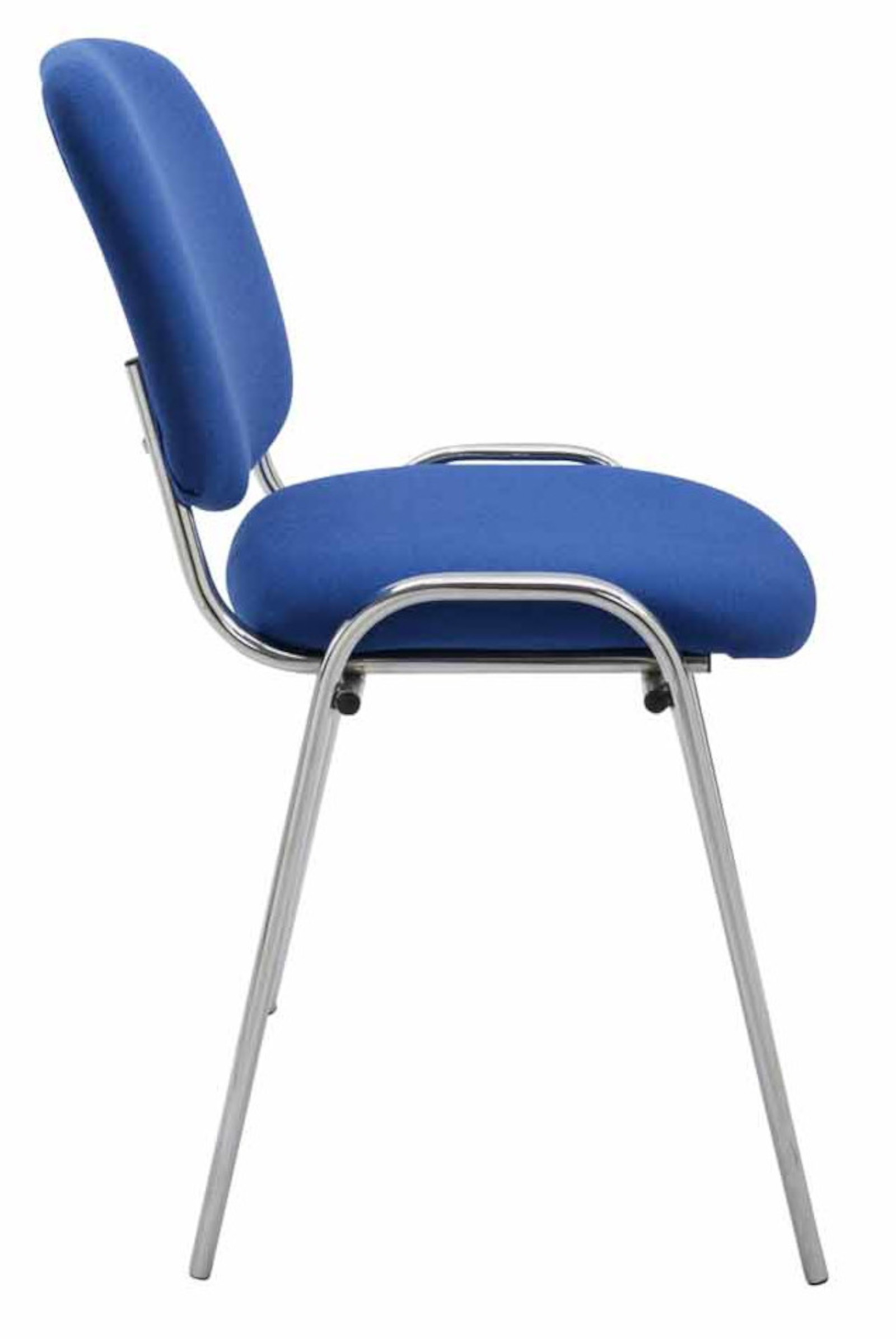 Set van 4 stoelen Ken Chroom - Stof