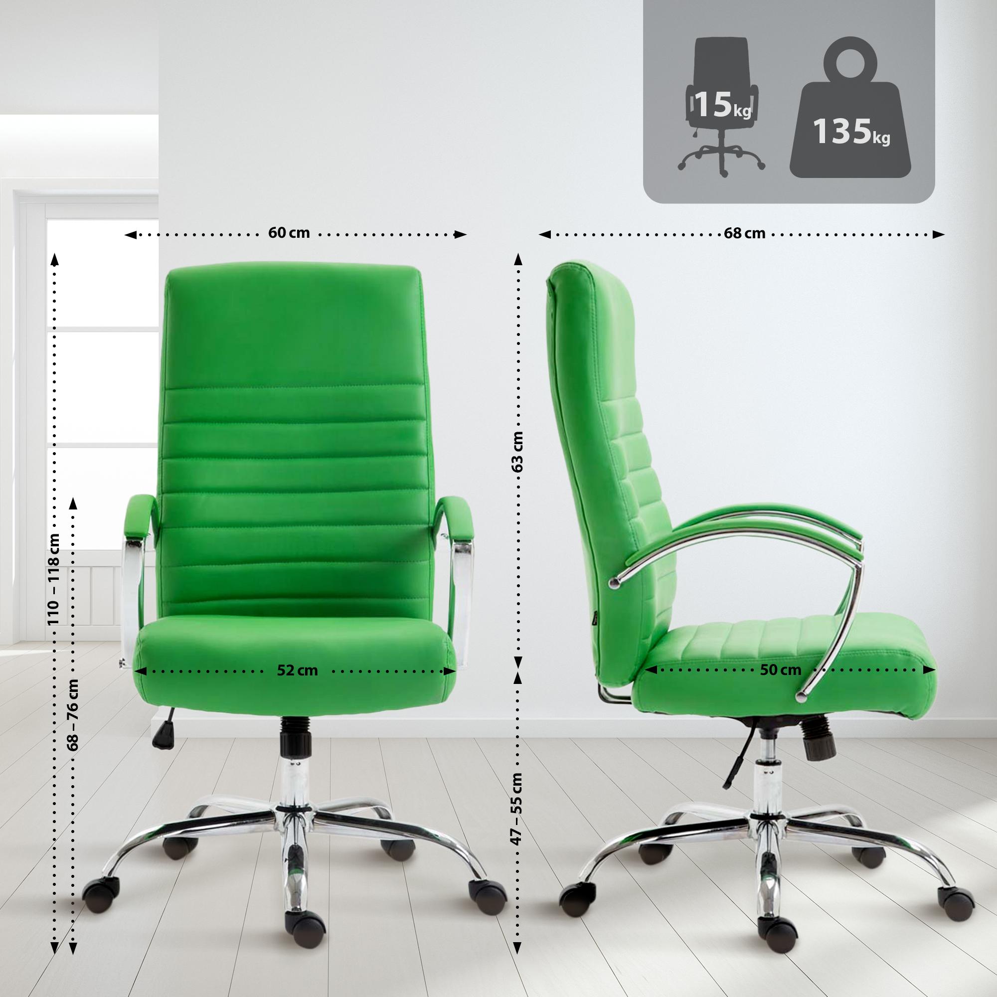 Bureaustoel Valais Kunstleer