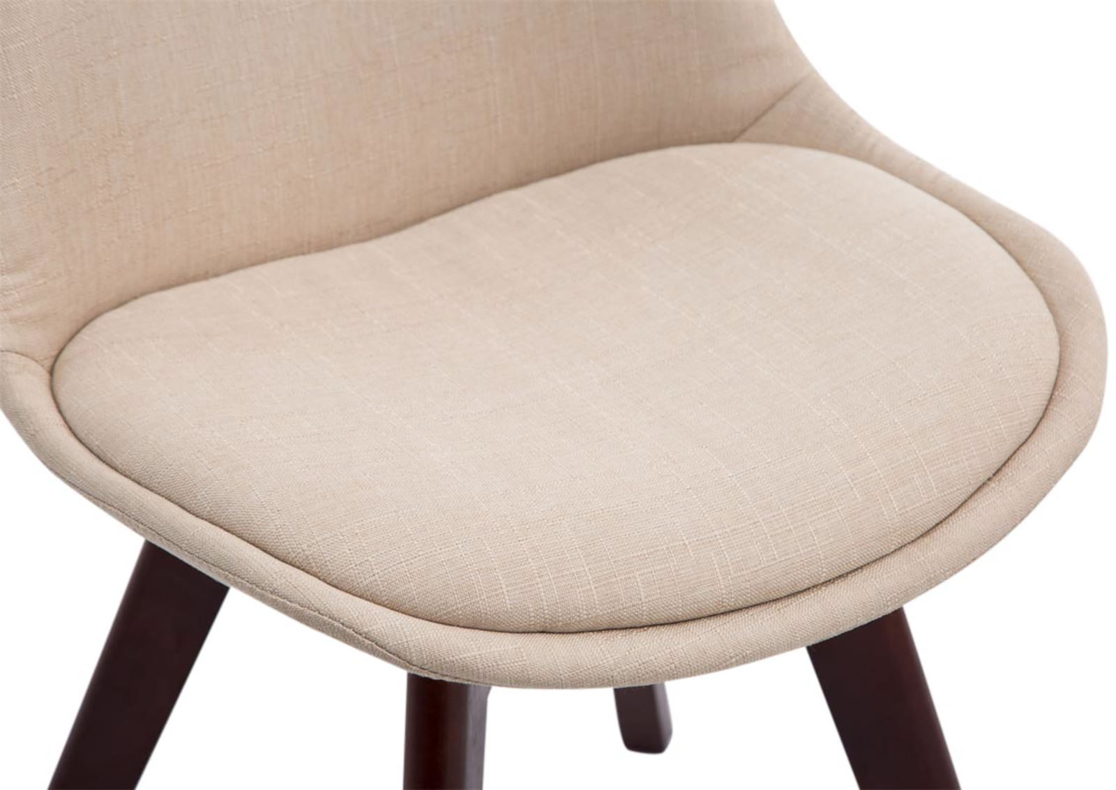 Set van 4 eetkamerstoelen Borneo V2 Stof