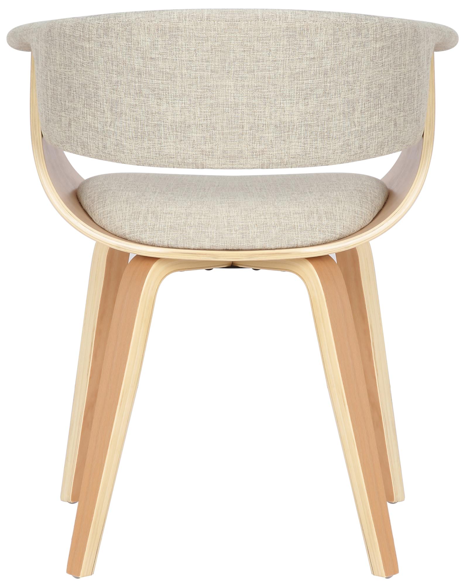 Set van 2 Eetkamerstoelen Bruce stof