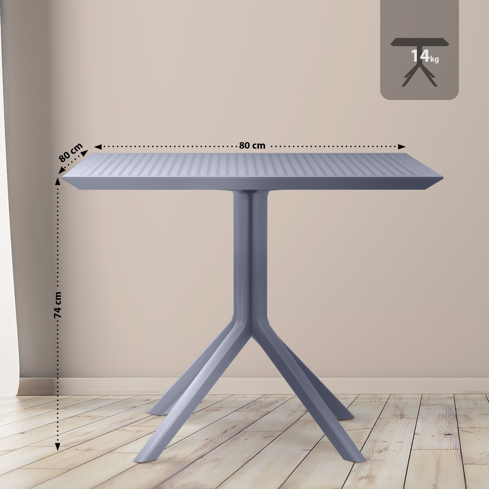 Tafel Sky 80 cm