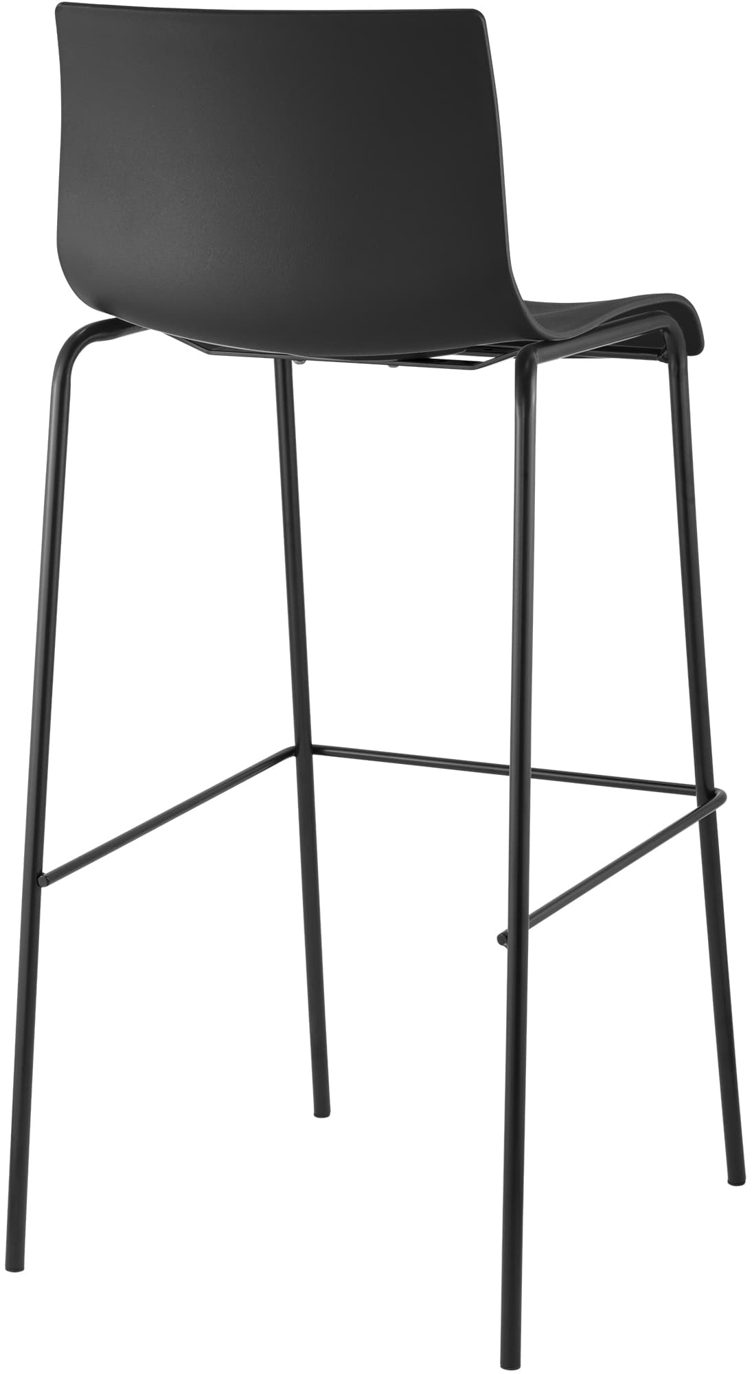 Barkruk Hover kunststof 4-potig frame