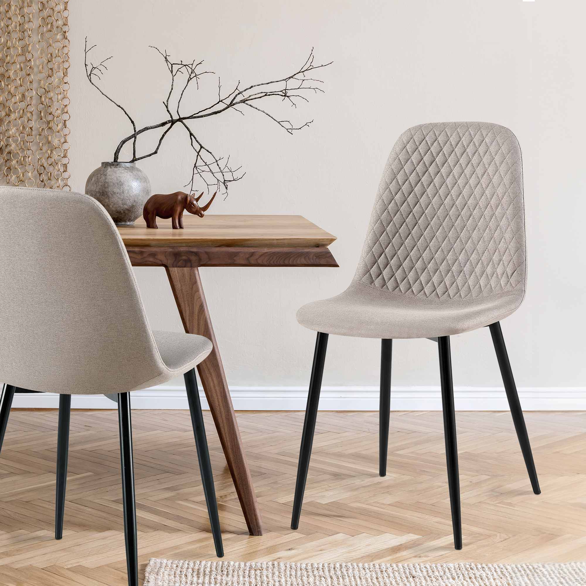 Set van 4 eetkamerstoelen Giverny