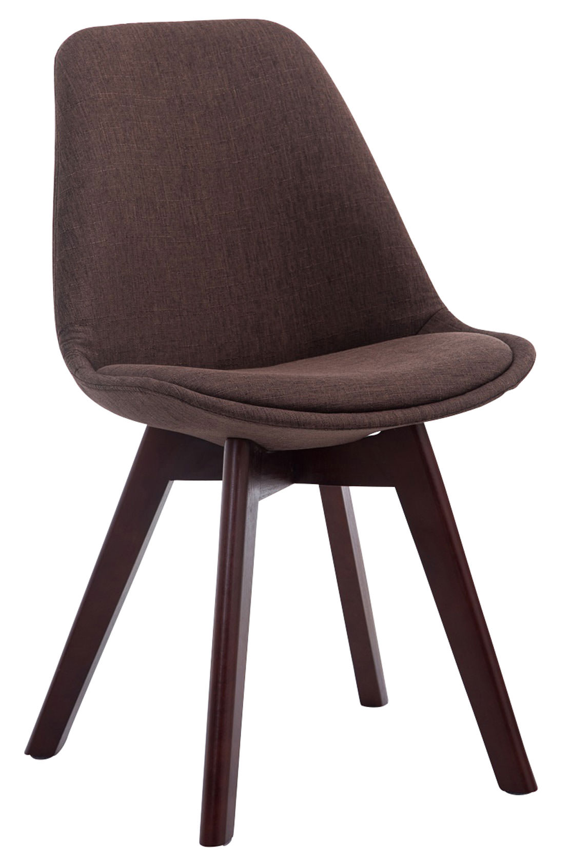 Set van 4 eetkamerstoelen Borneo V2 Stof