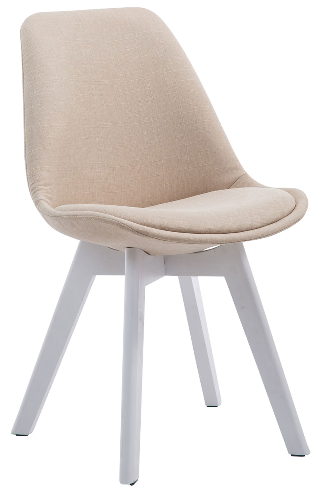 Set van 4 eetkamerstoelen Borneo V2 Stof