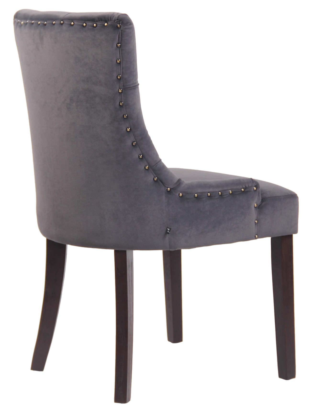 Set van 4 eetkamerstoelen Aberdeen Fluweel