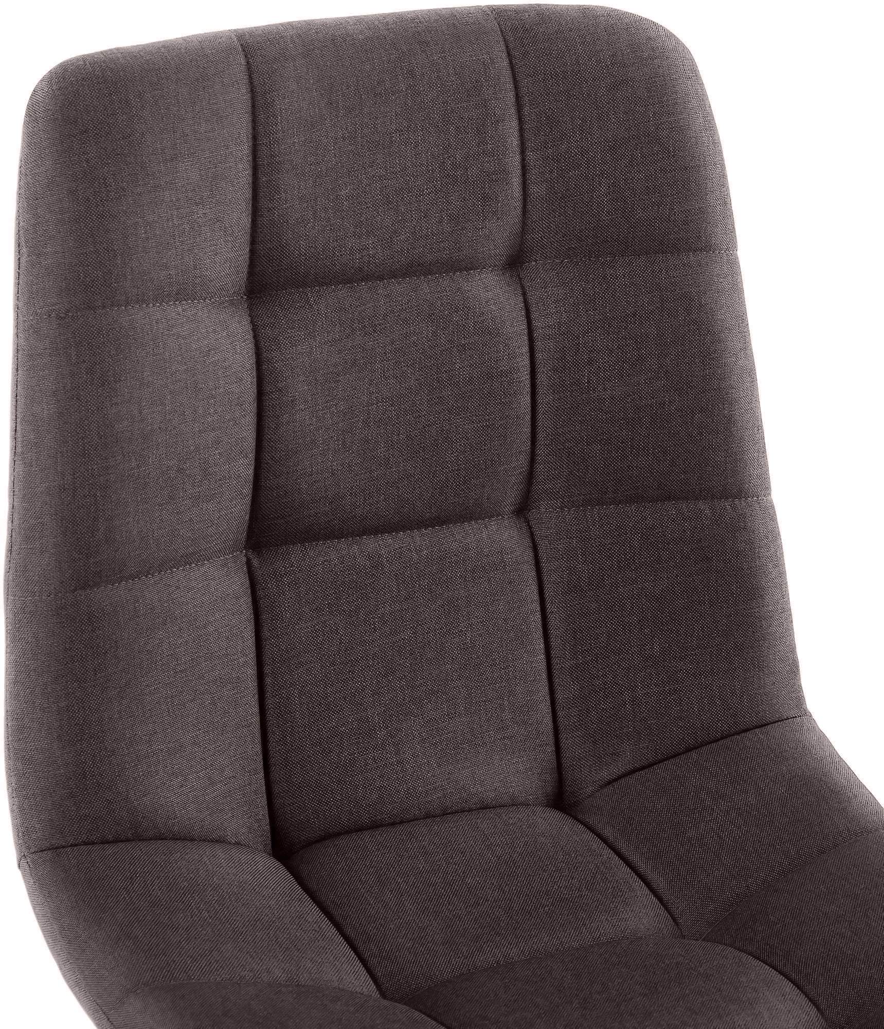 Set van 4 eetkamerstoelen Antibes stof