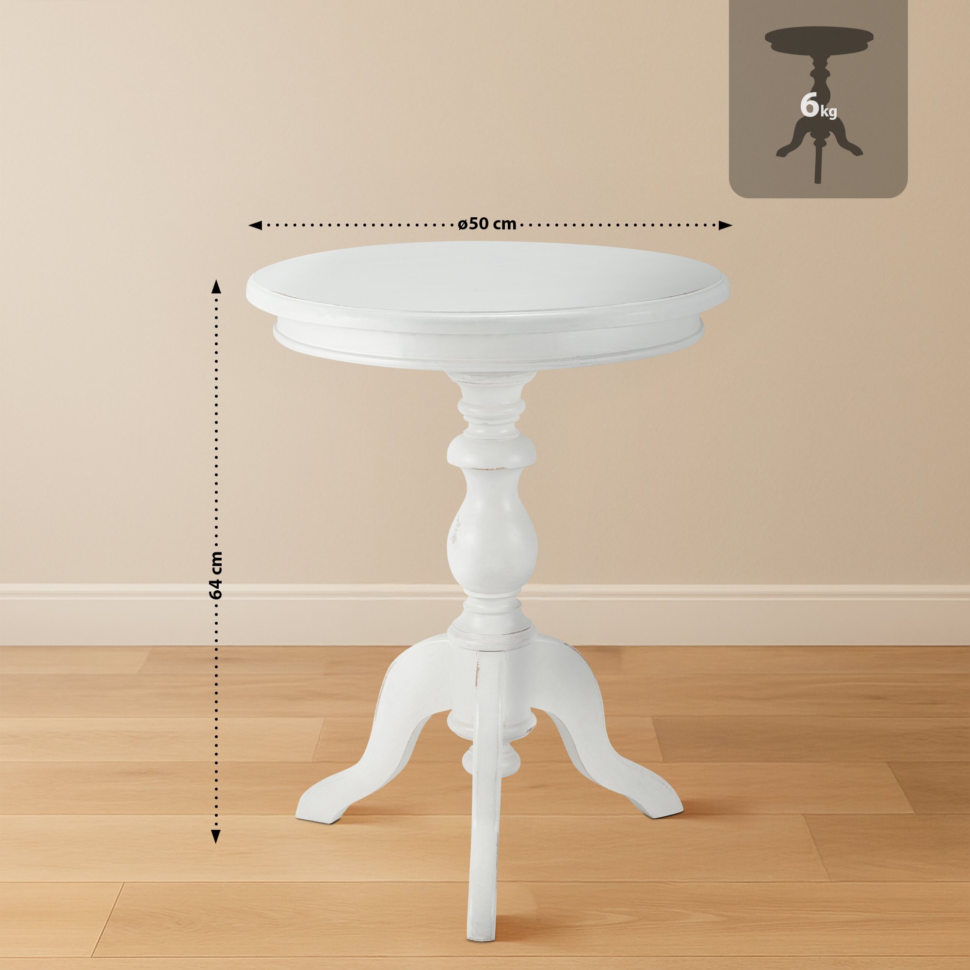 Bijzettafel Wiva 50 cm