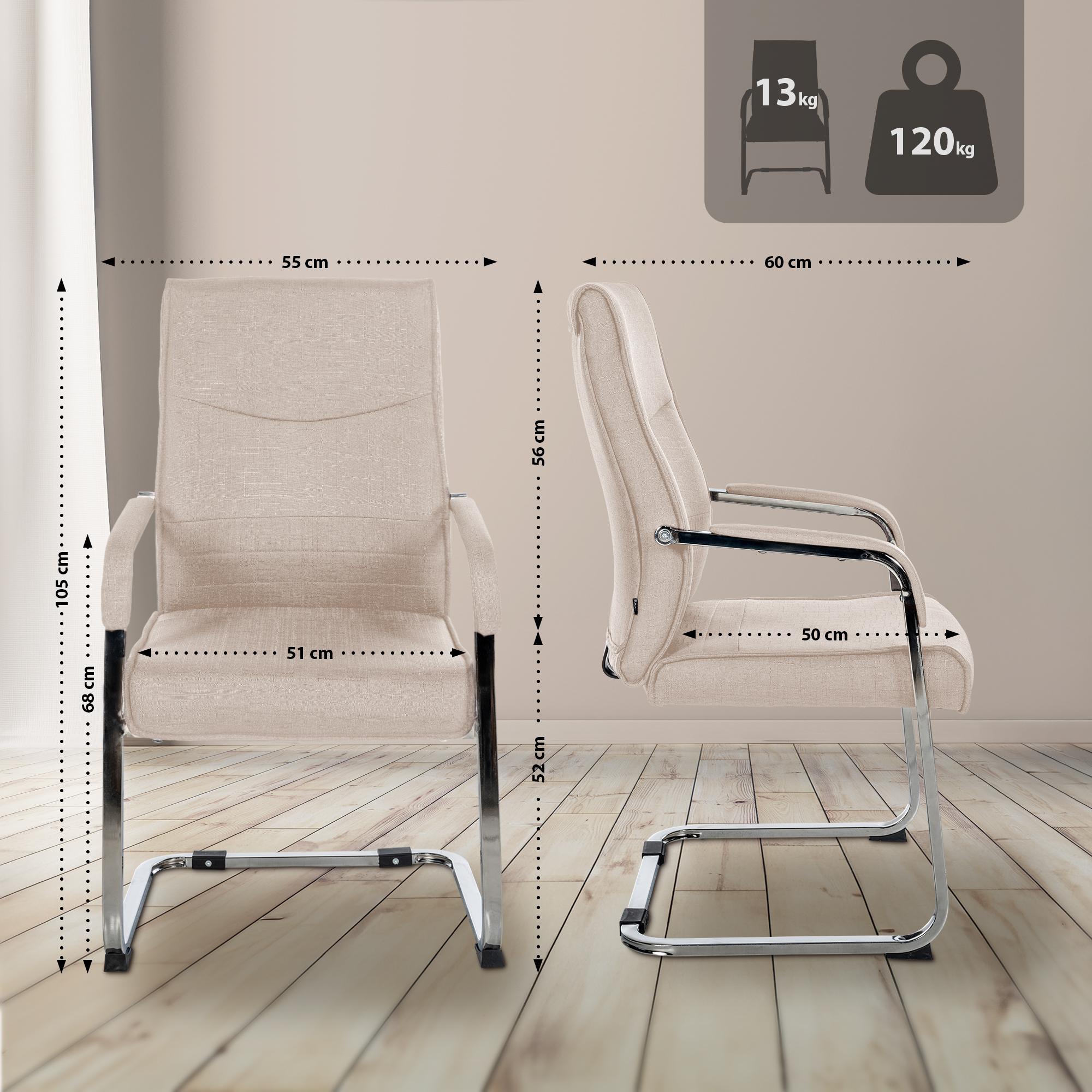 Set van 2 Eetkamerstoelen Hobart