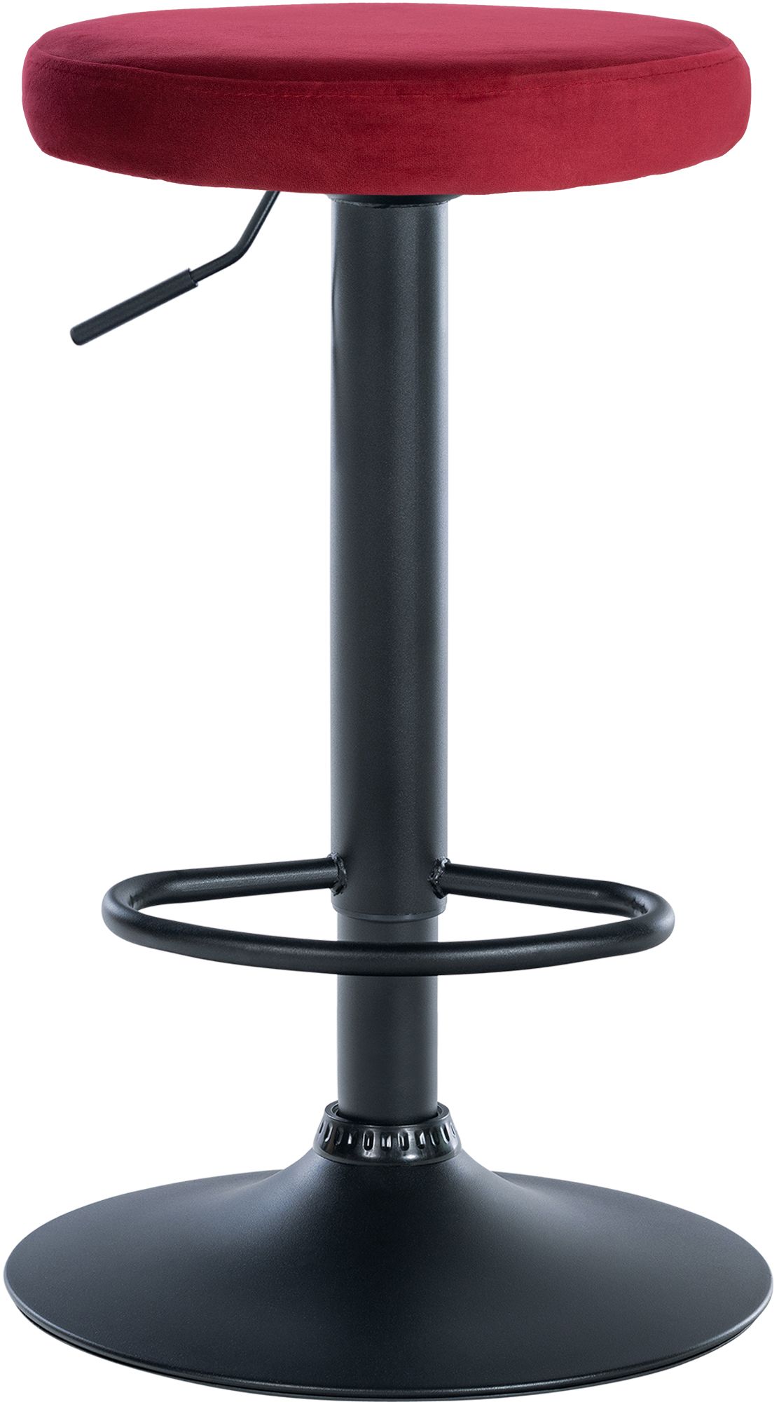 Set van 2 barkrukken Ponte fluweel