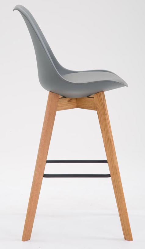 Set van 2 barkrukken Metz kunststof