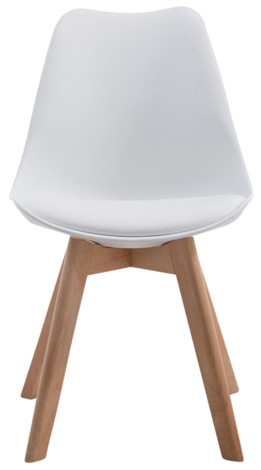 Set van 4 Eetkamerstoelen Borneo - Kunstleer