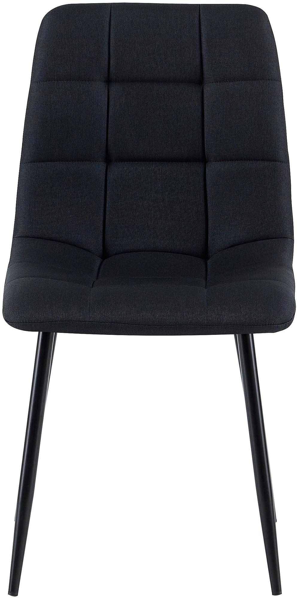 Set van 4 eetkamerstoelen Antibes stof