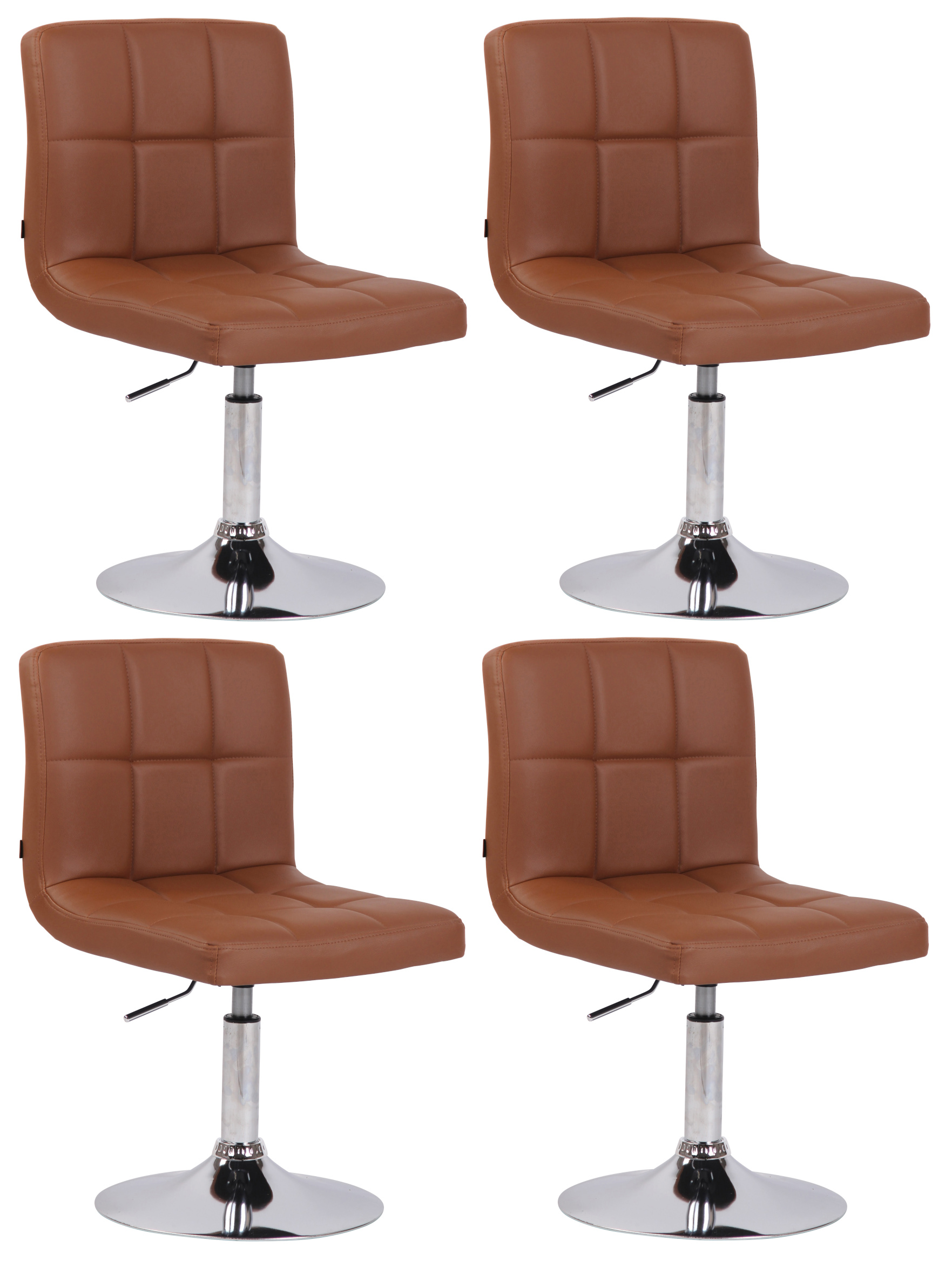 Set van 4 Lounger Palma - Kunstleer