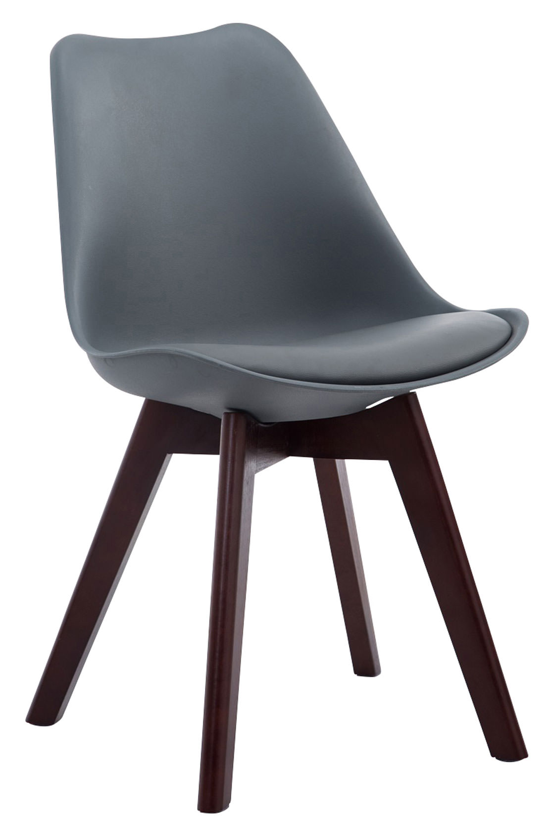 Set van 4 Eetkamerstoelen Borneo - Kunstleer