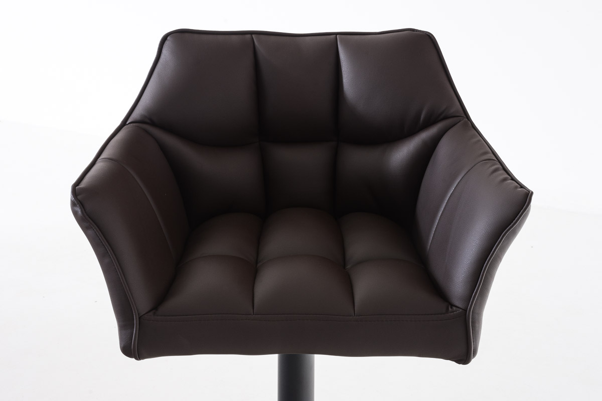 Barkruk Damaso met kunstleren bekleding