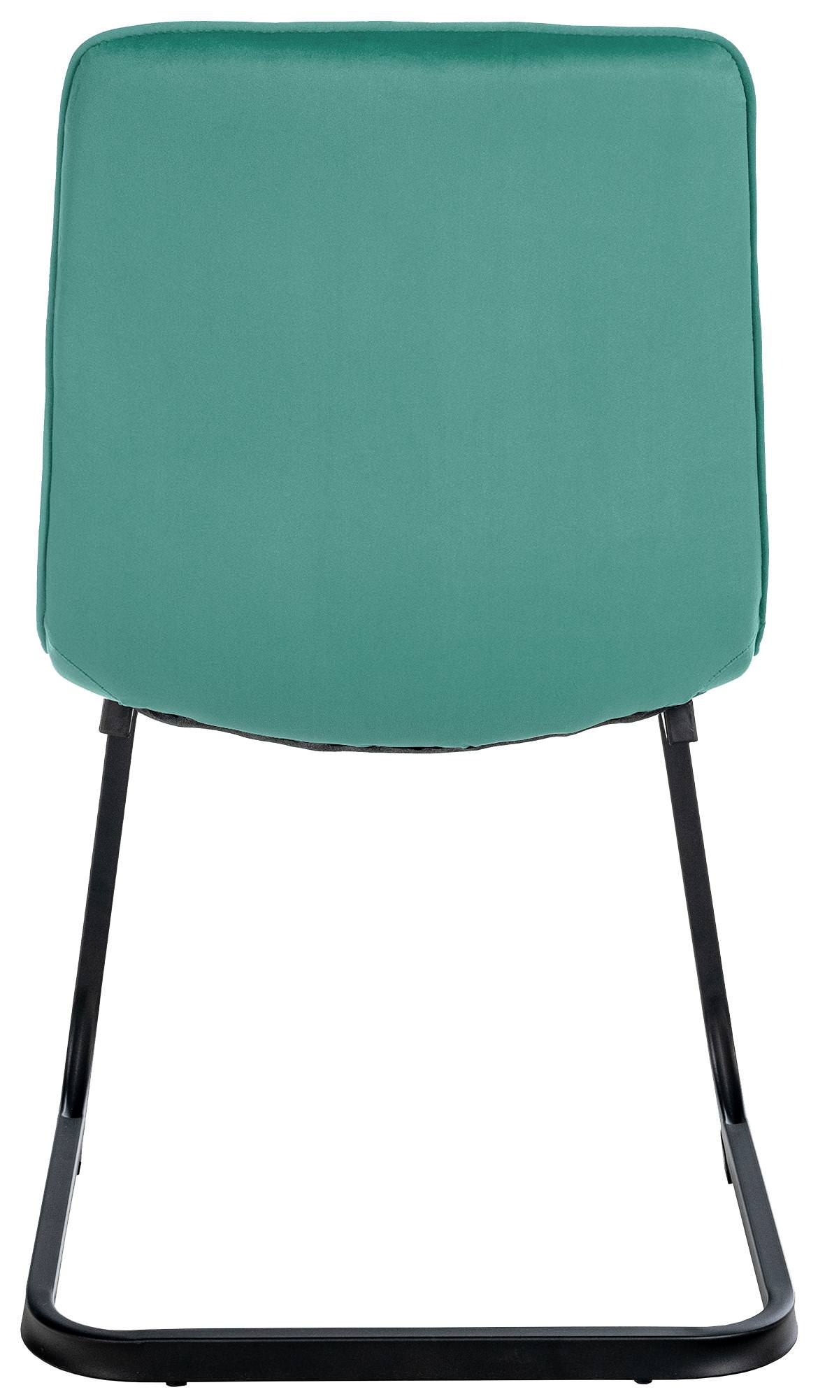 Set van 2 eetkamerstoelen Vermont fluweel