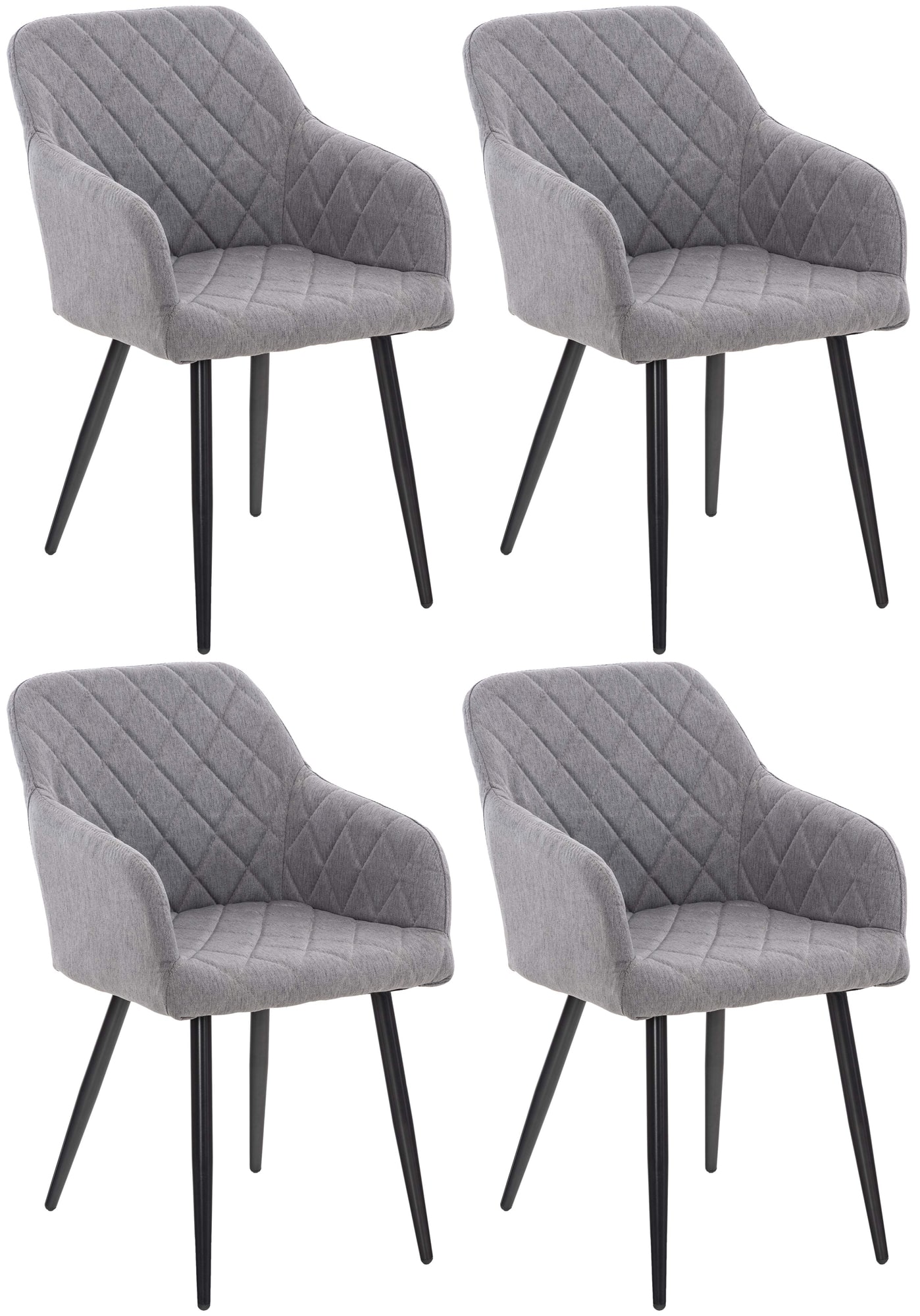 Set van 4 Eetkamerstoelen Shila