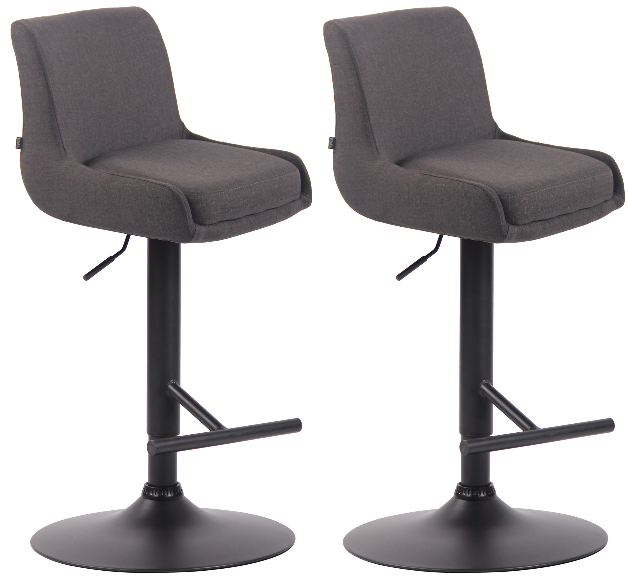 Set van 2 barkrukken Club Stof