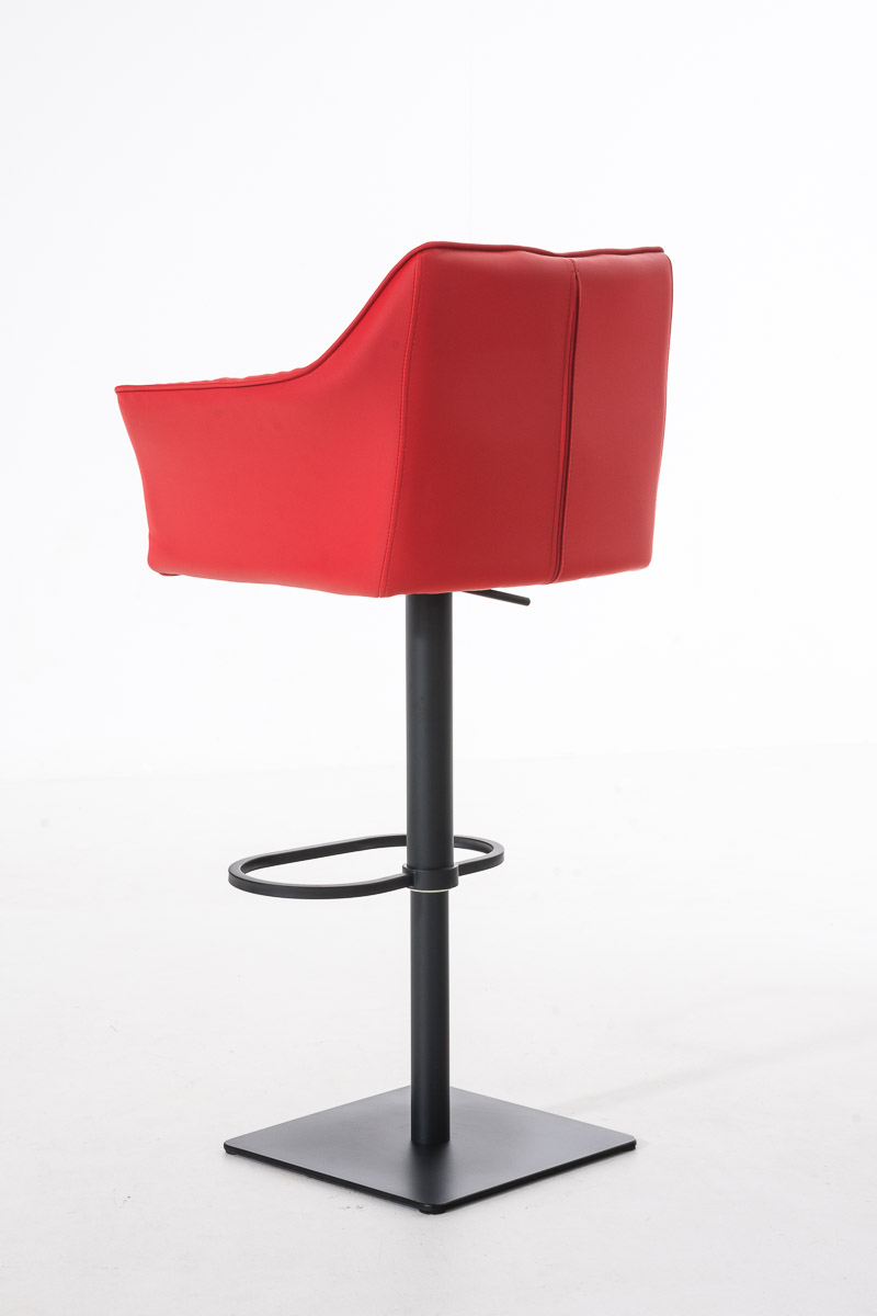 Barkruk Damaso met kunstleren bekleding