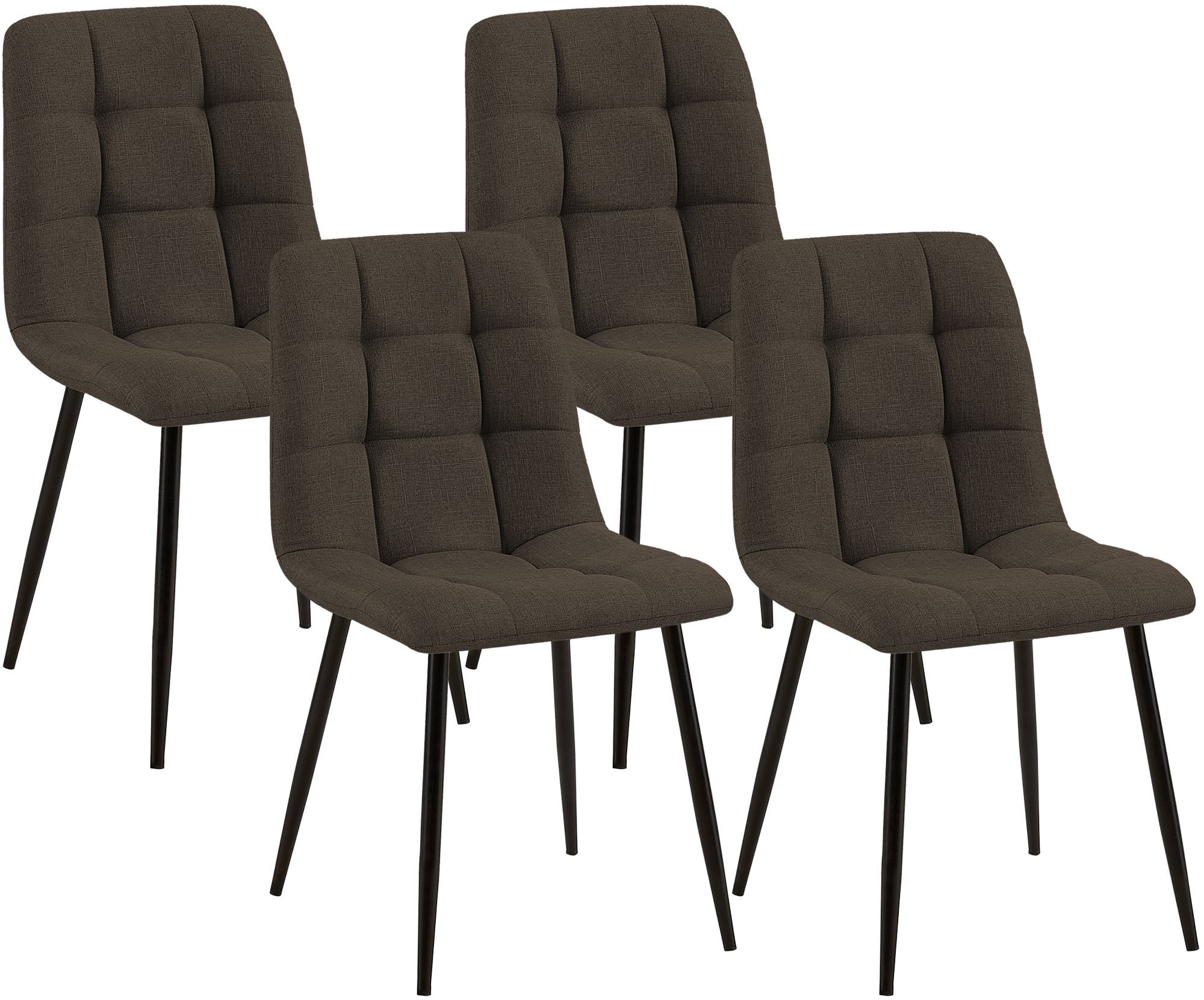 Set van 4 eetkamerstoelen Tilde