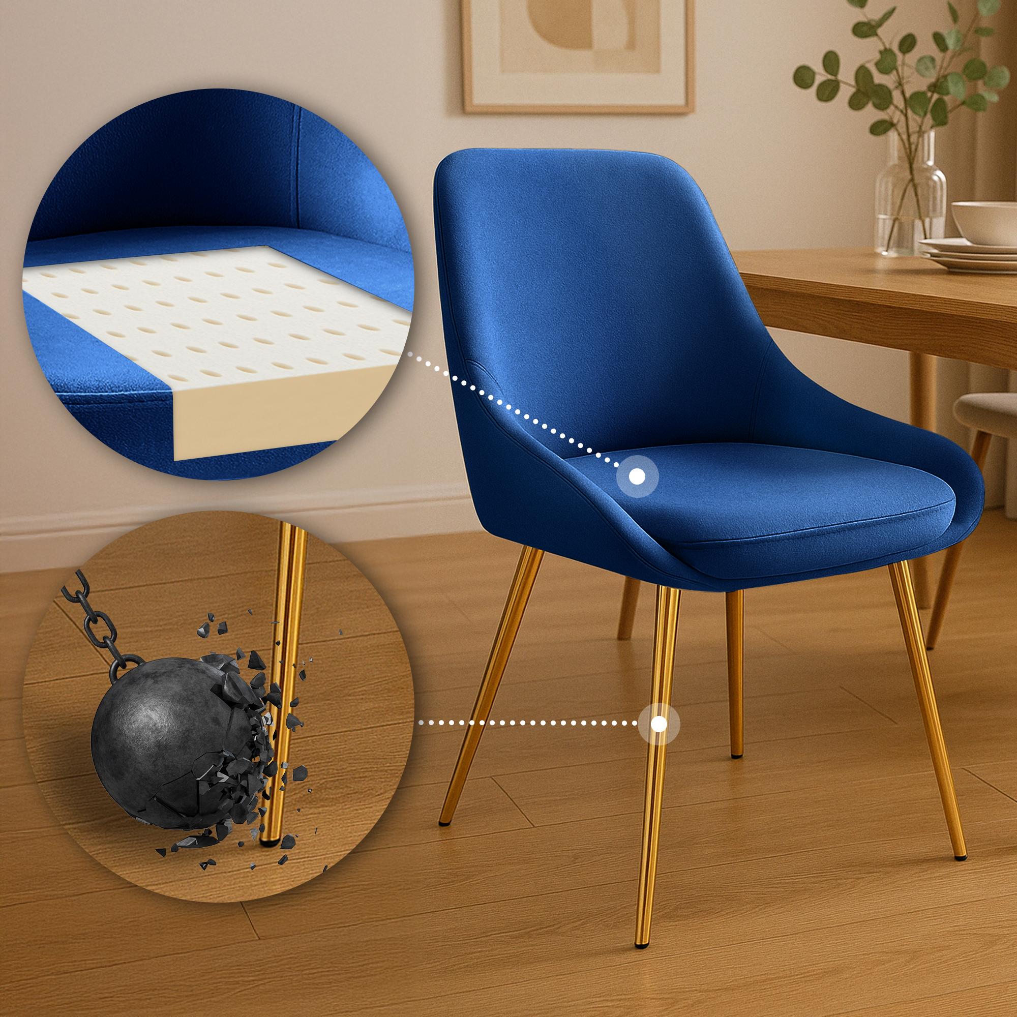 Set van 2 eetkamerstoelen Elmira